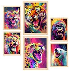 Colore Telaio in legno chiaro