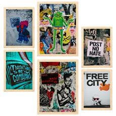 Colore Telaio in legno chiaro