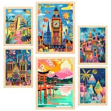 Colore Telaio in legno chiaro