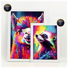 Colore Cornice bianca