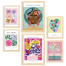 Colore Telaio in legno chiaro