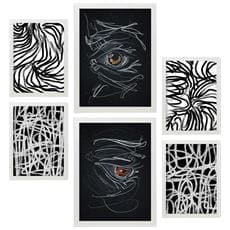 Colore Cornice bianca