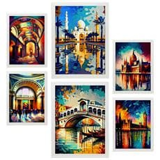 Colore Cornice bianca