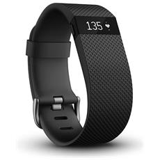 FITBIT - Charge HR Nero Braccialetto Wireless Battito Cardiaco + Attività - Large FITBIT - Charge HR Nero Braccialetto Wireless Battito Cardiaco + Attività - Large