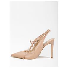 GUESS - Briola Fl5brllea05 Sandalo Décoletté Punta Tacco Spillo Pelle Nude  Beige 36 - ePRICE