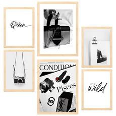 Colore Telaio in legno chiaro