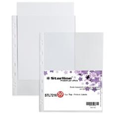 STARLINE 50 buste forate 22x30 buccia light starline