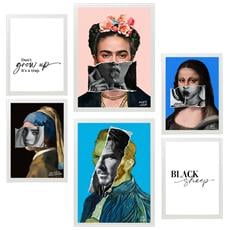 Colore Cornice bianca