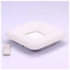 Maka Plafoniera Led Soffitto Moderna A 6 Cerchi Led, 51 Watt 2550 Lumen Luce Calda 3000k Lampadario Da Soffitto Lungo 79 Cm X 57 Cm Largo In Alluminio 87494451