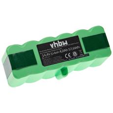 3400mAh, 14,4V, Li-Ion E5 e5152 aspirapolvere home cleaner 7150 e515020 e5150 vhbw batteria compatibile con iRobot Roomba 5150 