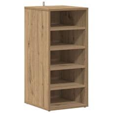 Scarpiera Grigio Sonoma 80x21x87,5 cm vidaXL | Salvaspazio Ingresso Stretto