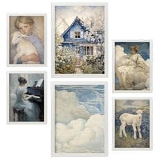 Colore Cornice bianca