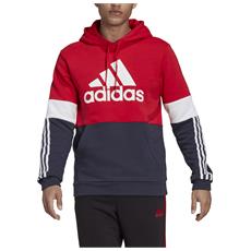 felpa adidas rossa