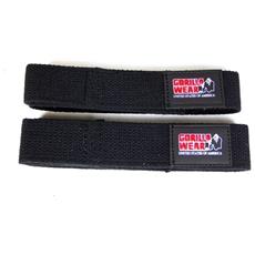 Cinghie Palestra Gorilla Wear Cinghie Sollevamento Pesi Gorilla Wear - Coppia Nera Non Imbottita Scarpe Gorilla Wear - 5