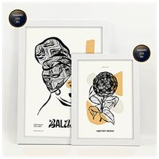 Colore Cornice bianca