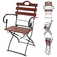 Mobili da campeggio set salotto alluminio tavolo pieghevole tavolo 4x Sedia Pieghevole Sedia da campeggio Stone