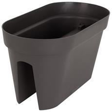 Sottovaso Per Fioriera Maxi Legno Cm 80 - Antracite