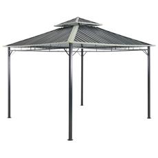 Gazebo 295x295x265 Cm Grigio