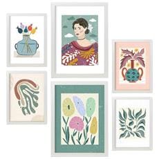 Colore Cornice bianca