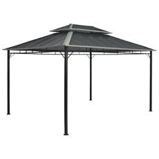 Gazebo 295x395x265 Cm Grigio