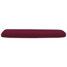 BIANCHERIAWEB Copridivano Copriseduta Sofà Elasticizzato Tinta Unita Smile Tessuto Millerighe 2 Posti Bordeaux