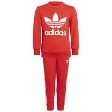 tuta adidas nera e rossa