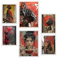 Colore Cornice bianca