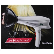 Nuovo Gemei GM137 Asciugacapelli Phon Professionale 1400W con Diffusore Viola