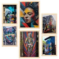 Colore Telaio in legno chiaro