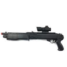 Fucile di precisione 101293 a pallini AK338 BB 6mm con cavalletto e mirino Laser