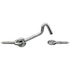 Gancio Vite Vite Con Occhiello In Acciaio Inox V2A - M8 X 80mm, Confezione Da 10 Pezzi Gancio Filettato M8 - Foto 6