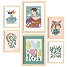 Colore Telaio in legno chiaro