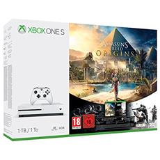 MICROSOFT - Console Xbox One S 1 Tb + Gioco Assassin's Creed Origins + Rainbow Six Siege Limited Bundle MICROSOFT - Console Xbox One S 1 Tb + Gioco Assassin's Creed Origins + Rainbow Six Siege Limited Bundle