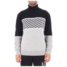 Maglione AX Armani Exchange Blu da Uomo 6KZM2HZMW8Z | Sir126Roma