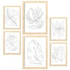 Colore Telaio in legno chiaro