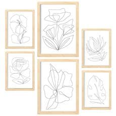 Colore Telaio in legno chiaro