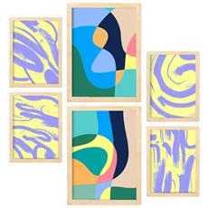 Colore Telaio in legno chiaro