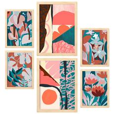 Colore Telaio in legno chiaro