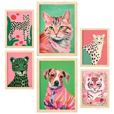 Colore Telaio in legno chiaro