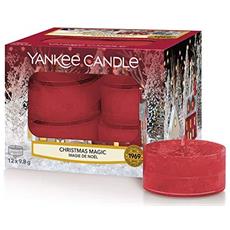 HorBous Candele Candelabro Lunghe Colorate Candele Profumate Regalo 4 Pezzi Durata Illuminazione Fino a 7 Ore Arancio - Arancio 