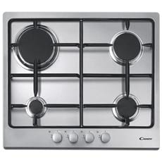 CANDY - Piano Cottura P-LINE a Gas 4 Fuochi Gas 1 Doppia Corona Colore Inox CANDY - Piano Cottura P-LINE a Gas 4 Fuochi Gas 1 Doppia Corona Colore Inox