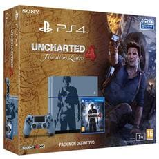 SONY - PS4 1TB + Dualshock 4 +Uncharted 4, PlayStation 4, HDD, Blu, Grigio, IEEE 802.11b, IEEE 802.11g,... SONY - PS4 1TB + Dualshock 4 +Uncharted 4, PlayStation 4, HDD, Blu, Grigio, IEEE 802.11b, IEEE 802.11g,...