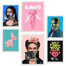 Colore Cornice bianca