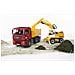 Camion Man Tga con Scavatrice Liebherr 2751 - Foto miniatura 3