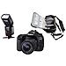 Eos 80d + Canon Ef-s 18-55mm F / 3.5-5.6 Is Stm + Borsa Fotografica Professionale + Flash - Foto miniatura 1