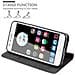 Custodia Compatibile Con Zte Blade V8 Mini In Bruno Caffè - Coperchio Protettiva Con Chiusura Magnetica, Funzione Stand E Tasca Per Le Carte - Foto miniatura 3