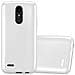 Custodia Compatibile Con Lg K4 2017 In Argento Metallico - Coperchio Protettivo In Silicone Tpu Flessibile - Foto miniatura 4