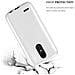 Custodia Compatibile Con Lg K4 2017 In Argento Metallico - Coperchio Protettivo In Silicone Tpu Flessibile - Foto miniatura 6