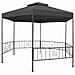 Gazebo Da Giardino 323x275x265 Cm Antracite - Foto miniatura 2