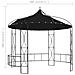 Gazebo 300x290 Cm Antracite Rotondo - Foto miniatura 6